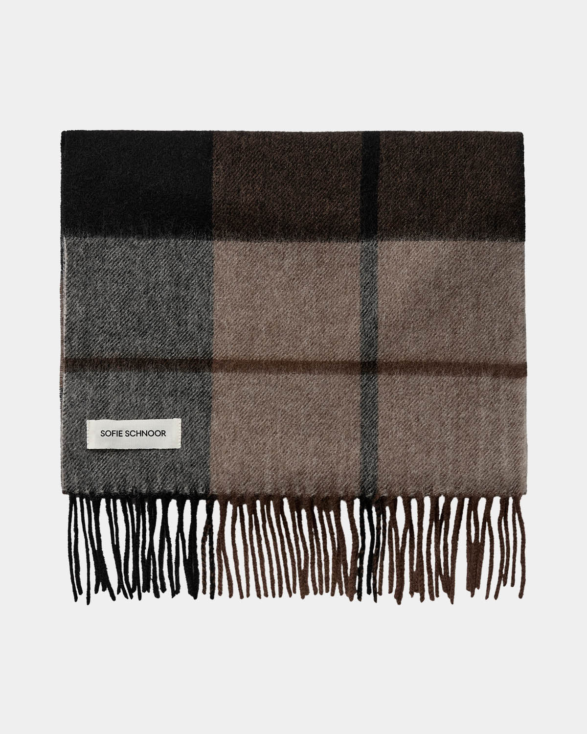 Sofie Schnoor WOMEN THEASW SCARF Tørklæde 7029 Brown mix