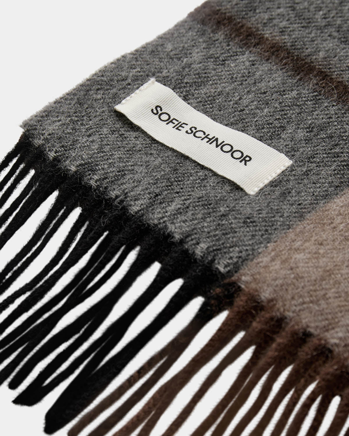 Sofie Schnoor WOMEN THEASW SCARF Tørklæde 7029 Brown mix