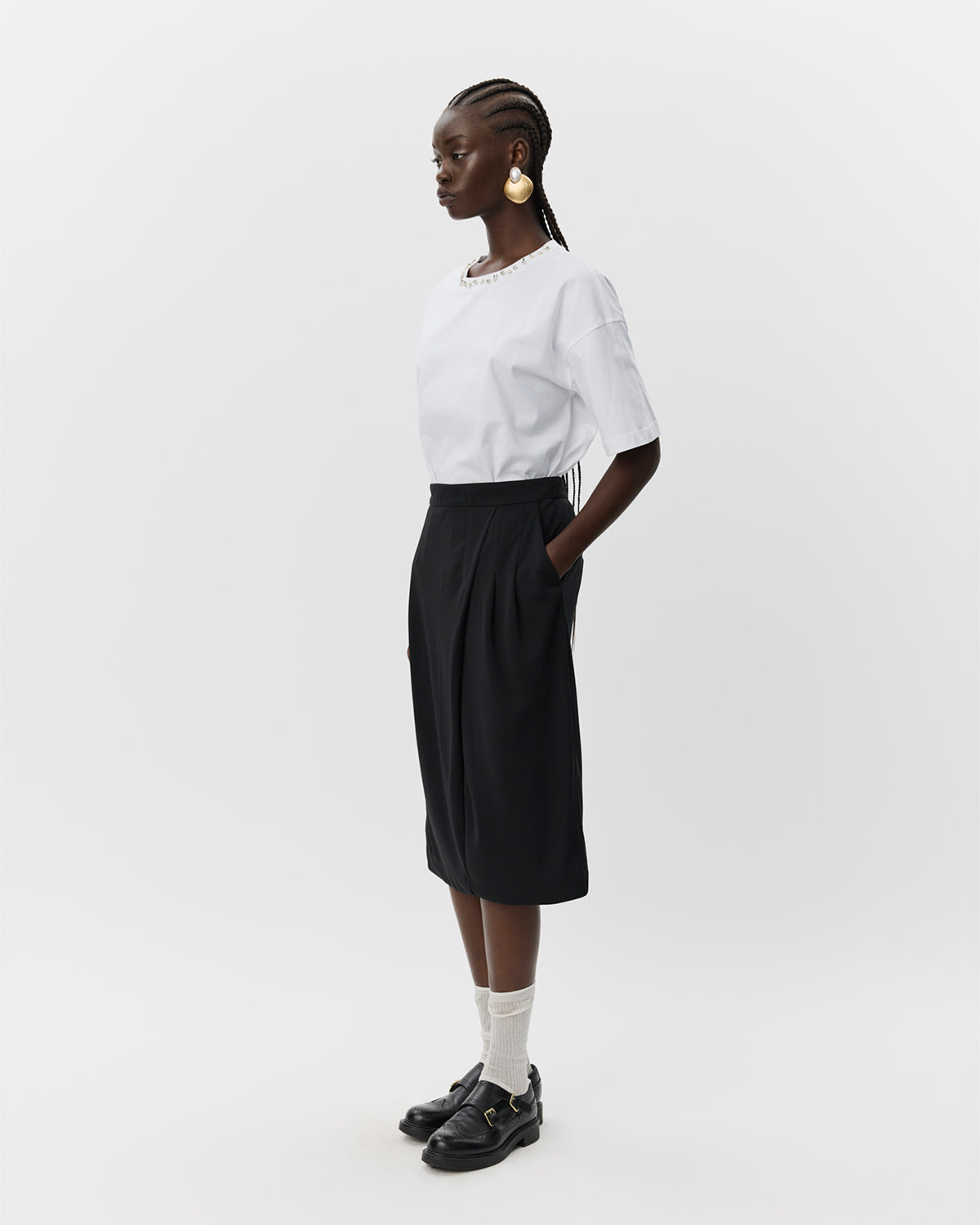 Sofie Schnoor WOMEN THEASW SKIRT Skirt 1000 Black
