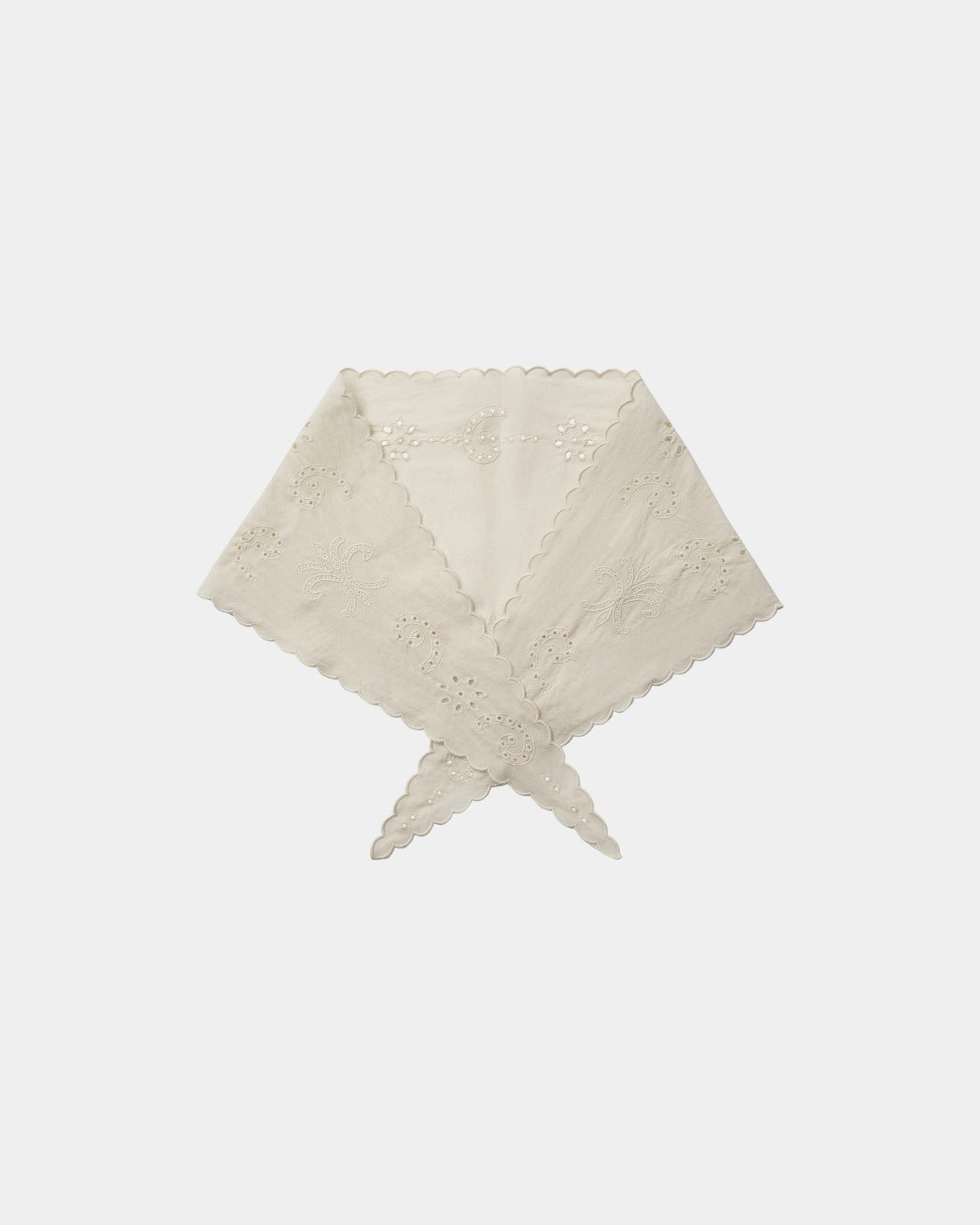 Sofie Schnoor YOUNG THEASY SCARF Tørklæde 0101 Off white