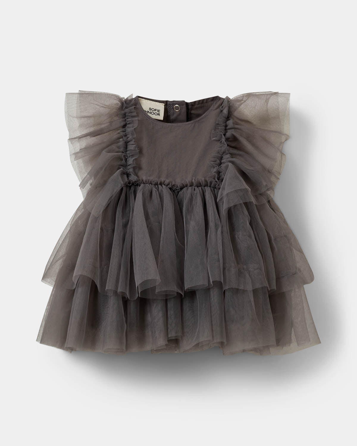 Sofie Schnoor KIDS THERESSAKB KJOLE Kjole 8006 Grey