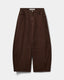 TOMARSW TROUSERS - Dark brown