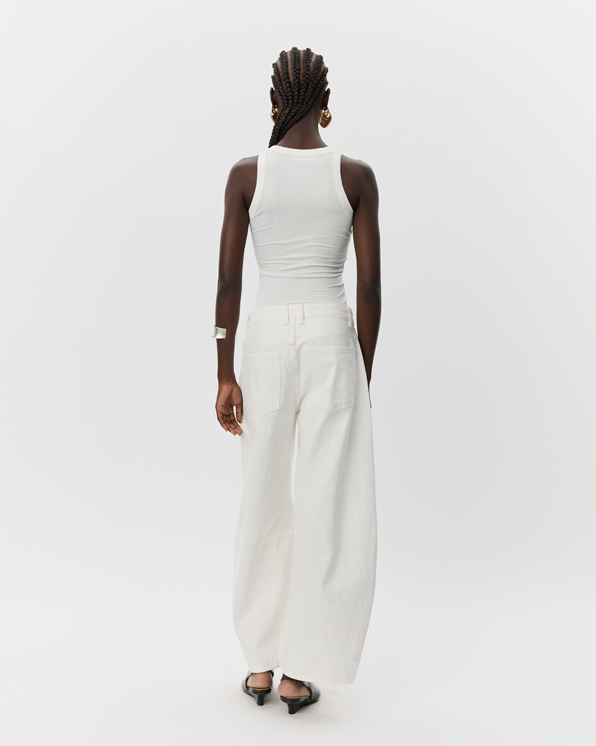 Sofie Schnoor WOMEN TOMARSW TROUSERS Jeans 0108 Off White