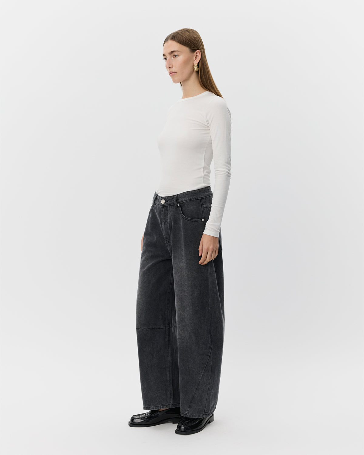 Sofie Schnoor WOMEN TOMARSW TROUSERS Jeans 1015 Washed black