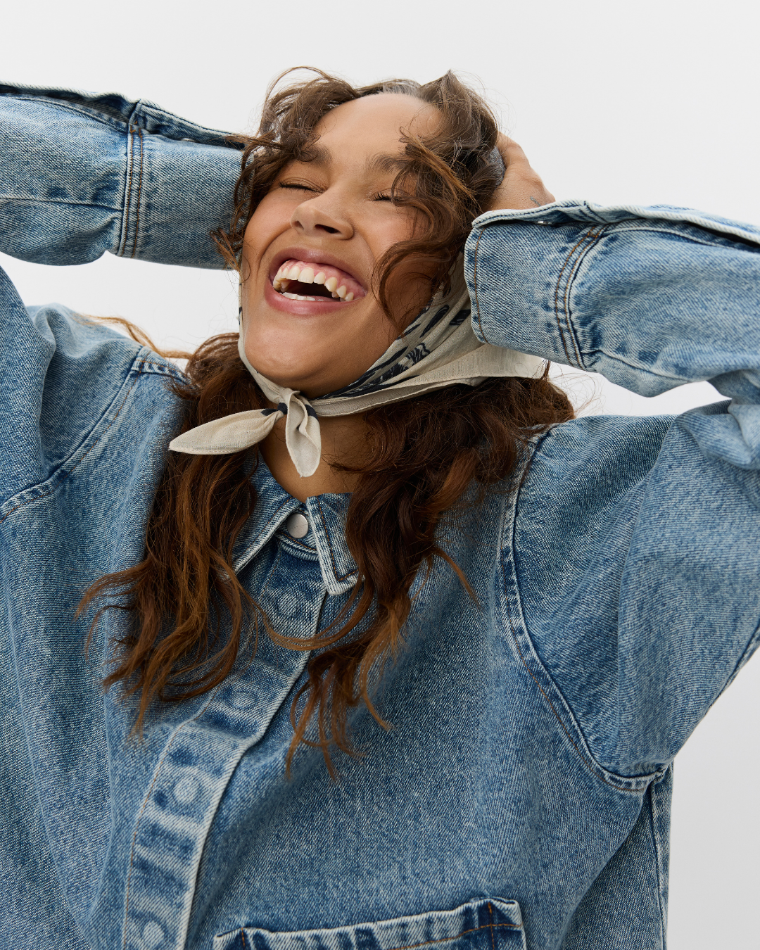 Sofie Schnoor WOMEN TOVESW TØRKLÆDE Tørklæde 7146 Fog