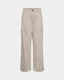 GITTESY TROUSERS - Cashew brown