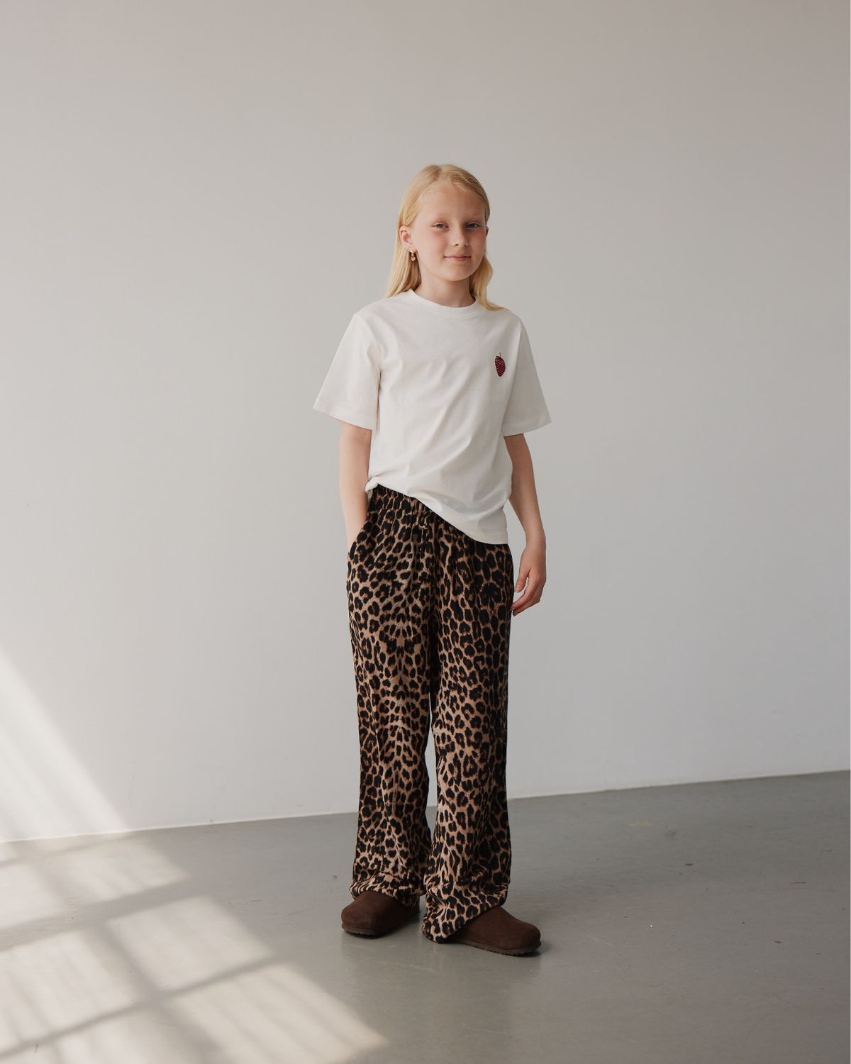 Sofie Schnoor YOUNG ABIGALESY TROUSERS Trousers 9031 AOP Leo