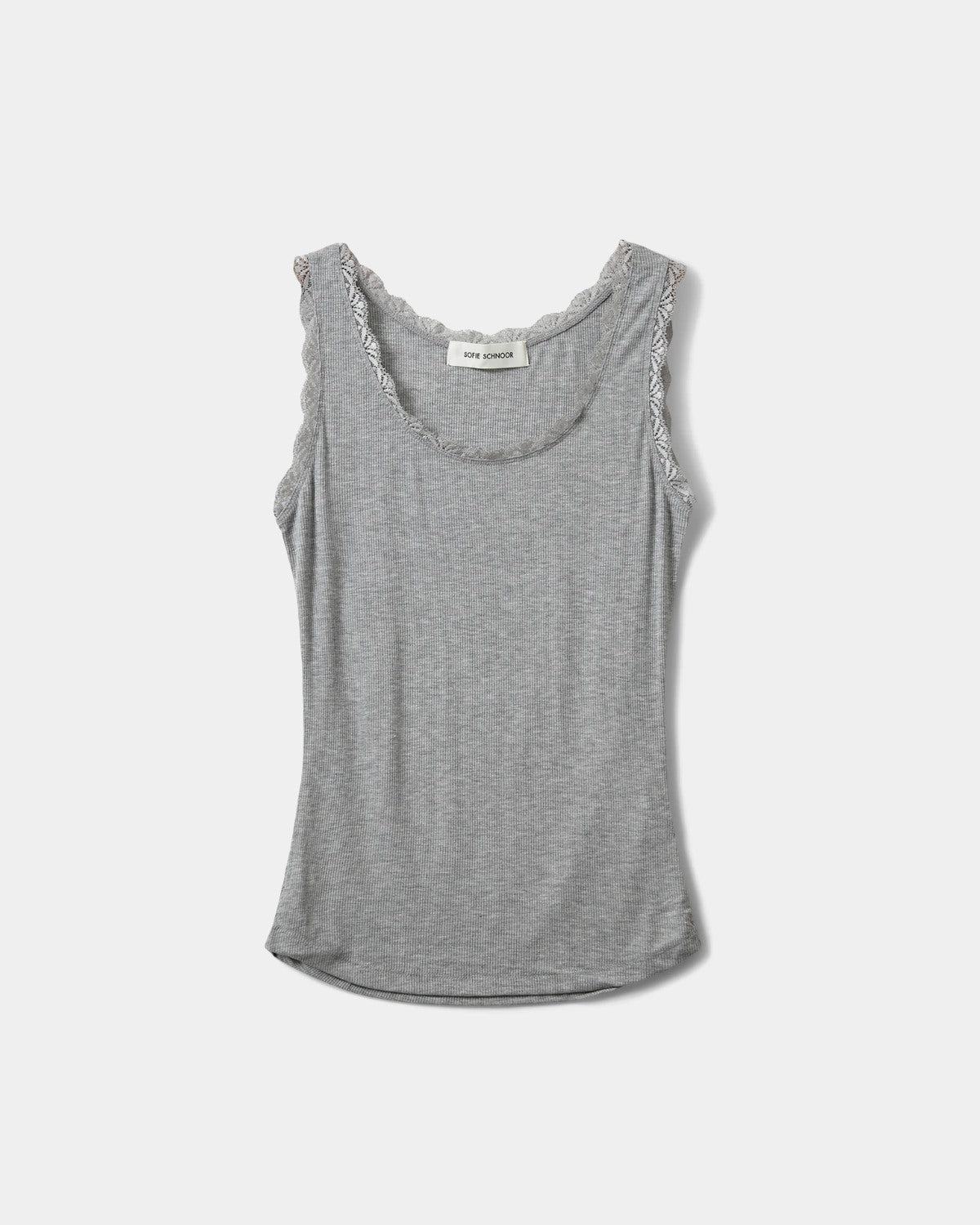 Sofie Schnoor WOMEN ULRIKKESW TOP Top 8000 Grey mel