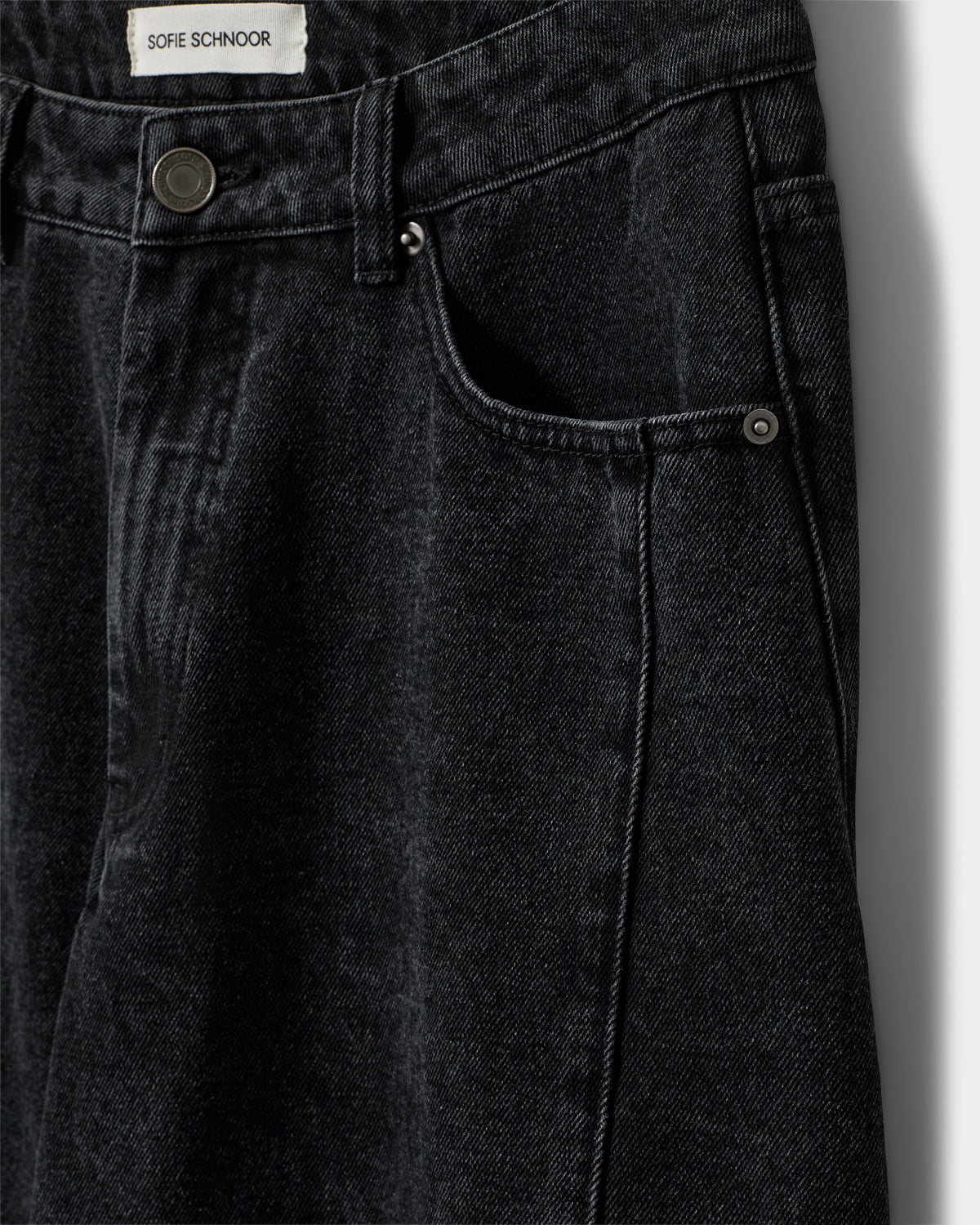Sofie Schnoor WOMEN VALORSW BARREL JEANS Jeans 1015 Washed black