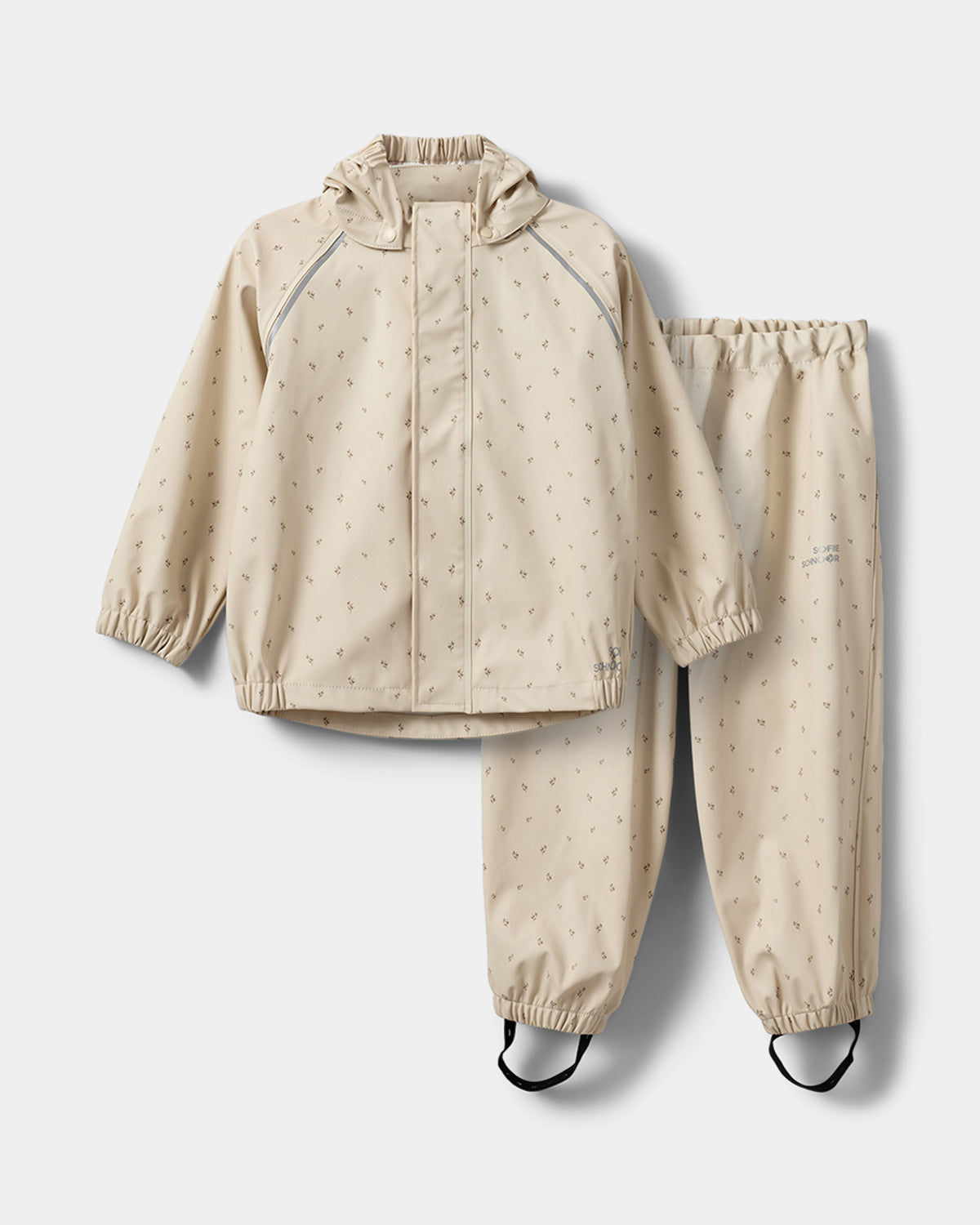 Sofie Schnoor KIDS VARASK RAIN SUIT Rain suit 7082 Sand