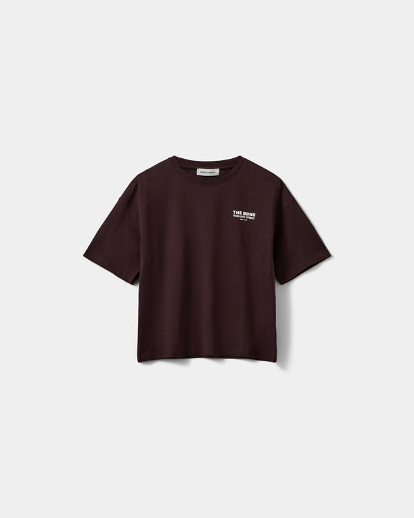 Sofie Schnoor WOMEN VERASW BOXY T-SHIRT T-shirt 7168 Dark Plum