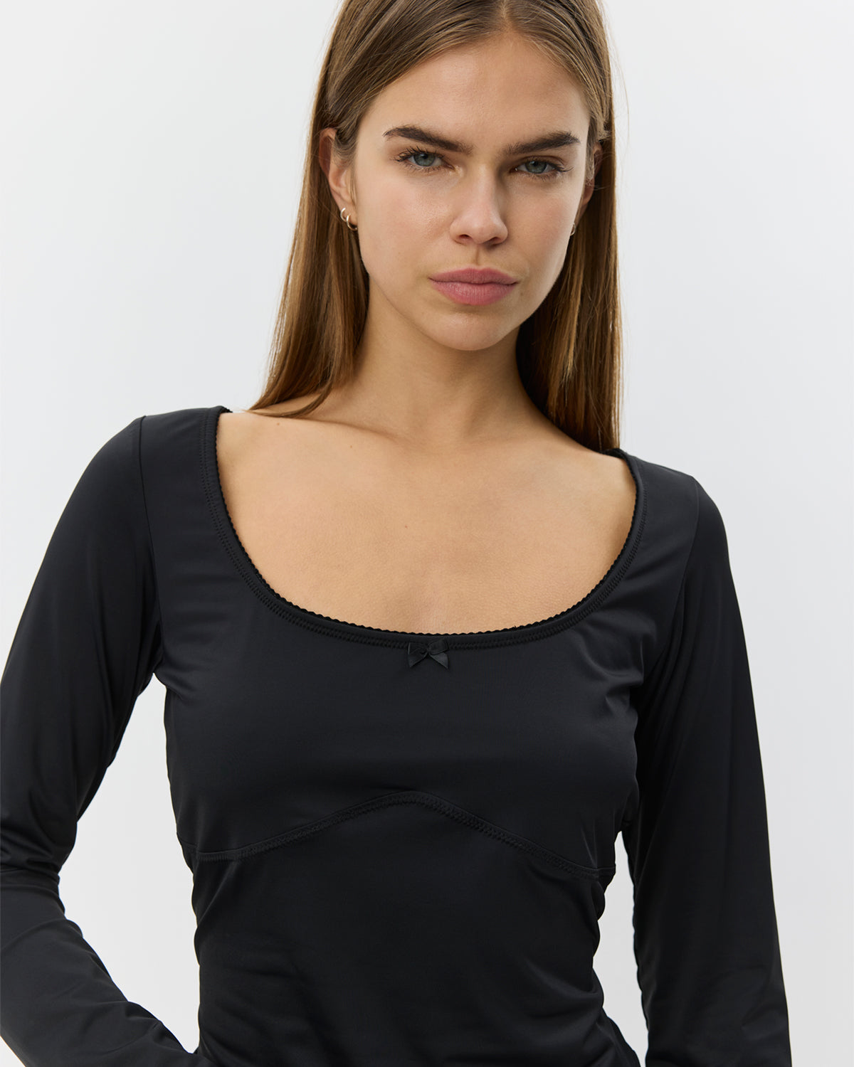 Sofie Schnoor WOMEN VICTORIASW LANGÆRMET T-SHIRT T-shirt lang ærmet 1000 Black