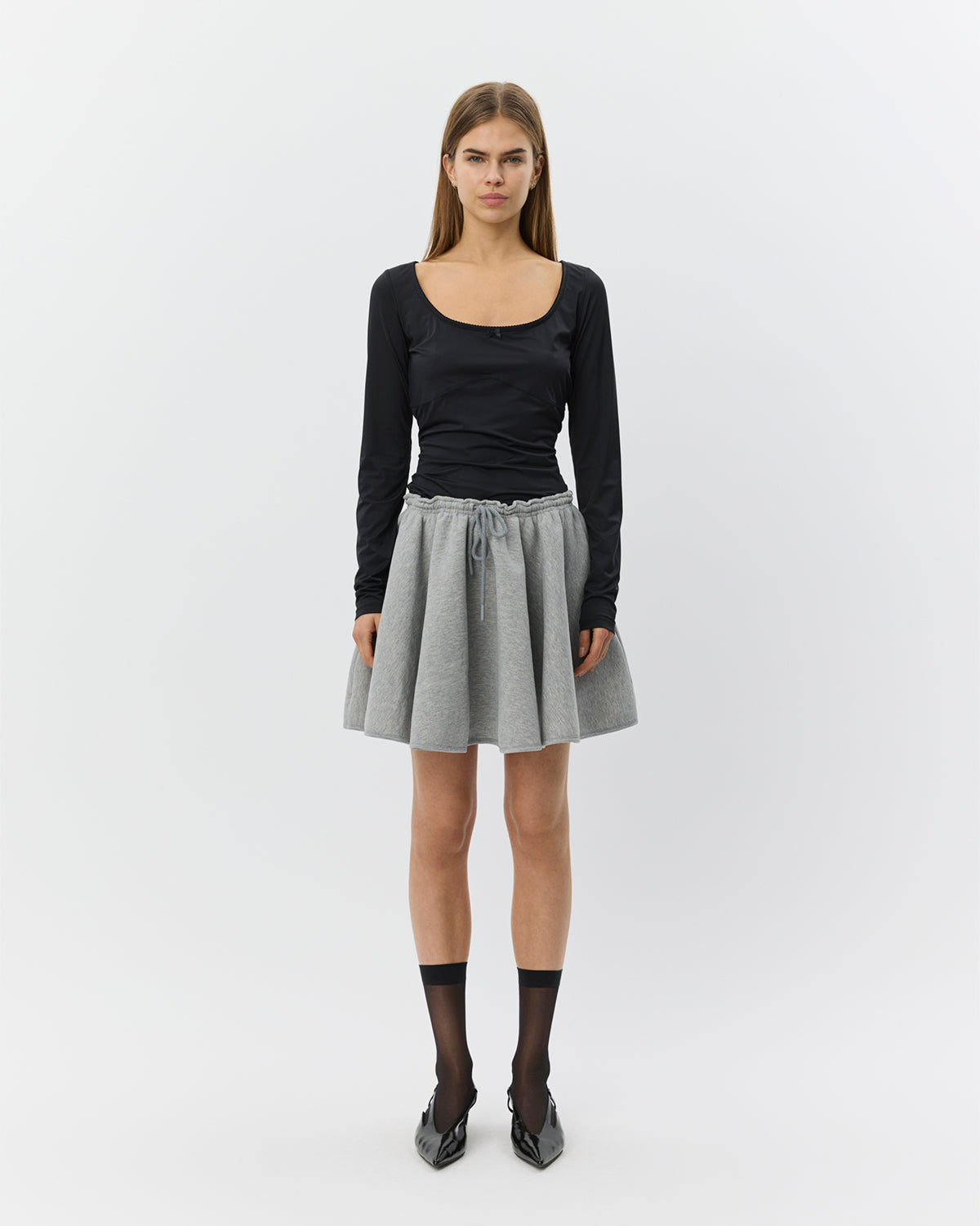 Sofie Schnoor WOMEN VICTORIASW LANGÆRMET T-SHIRT T-shirt lang ærmet 1000 Black