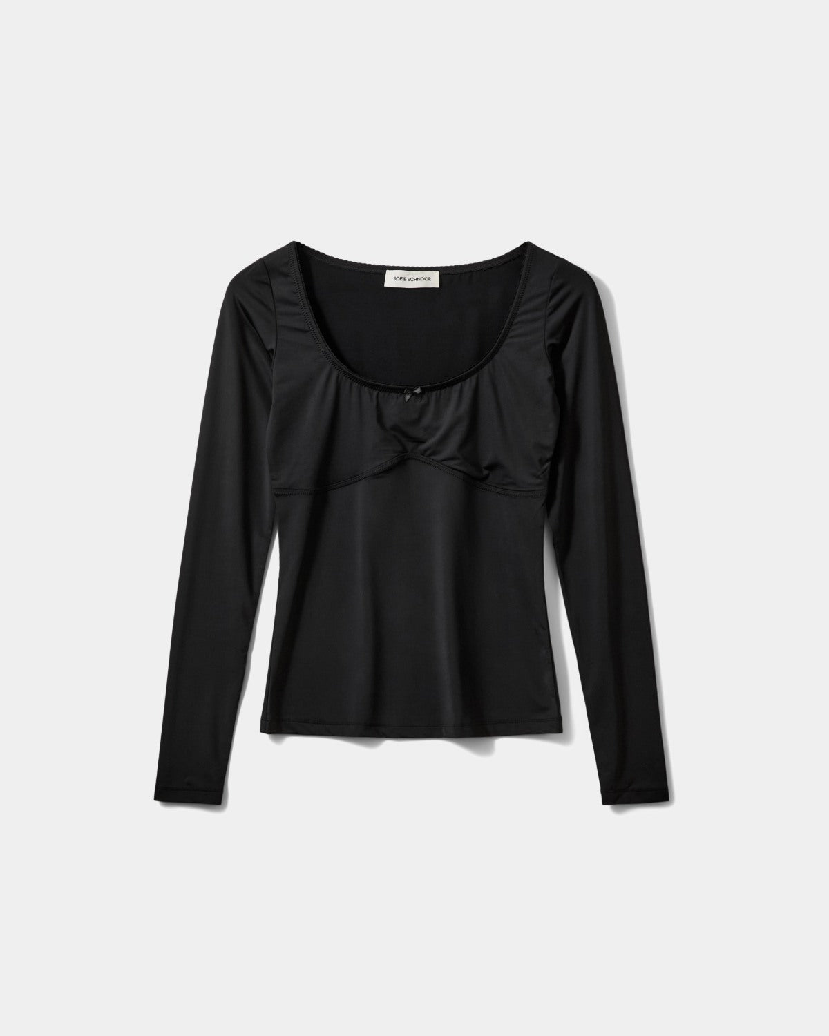 Sofie Schnoor WOMEN VICTORIASW LANGÆRMET T-SHIRT T-shirt lang ærmet 1000 Black