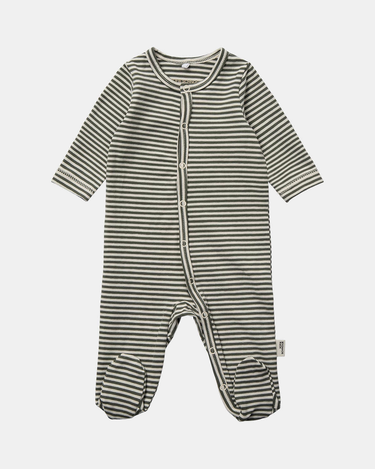 Sofie Schnoor BABY VIKASSB JUMPSUIT Jumpsuit 3079 Green striped