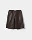 VOKESW LEATHER SHORTS