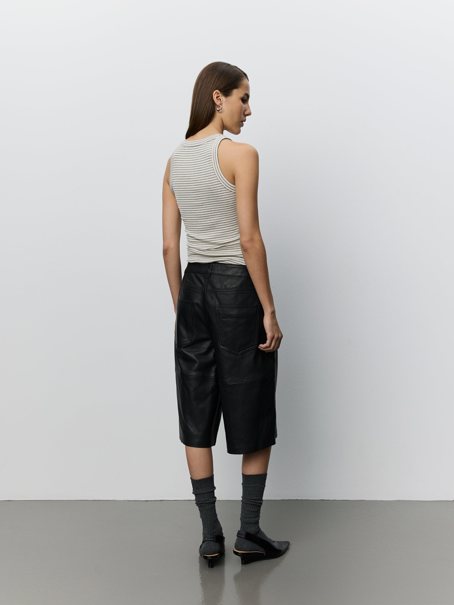 Sofie Schnoor WOMEN VOKESW LÆDER SHORTS Shorts 1000 Black