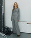 VULASY TROUSERS - Grey Melange