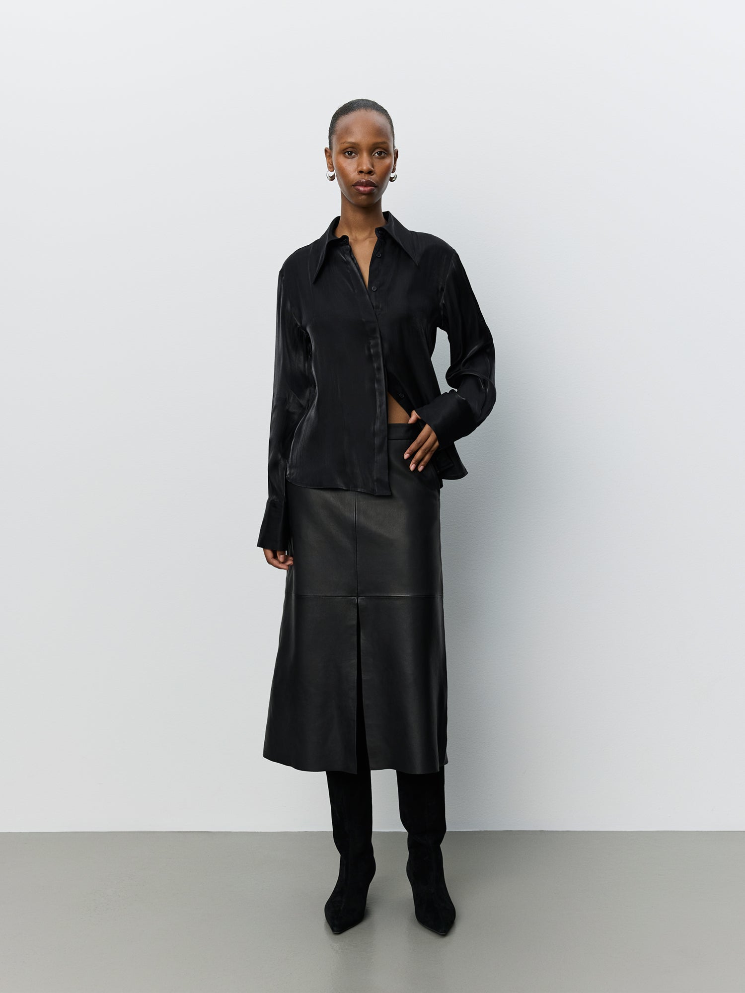 Sofie Schnoor WOMEN WALLYSW FITTED SKJORTE Skjorte 1000 Black