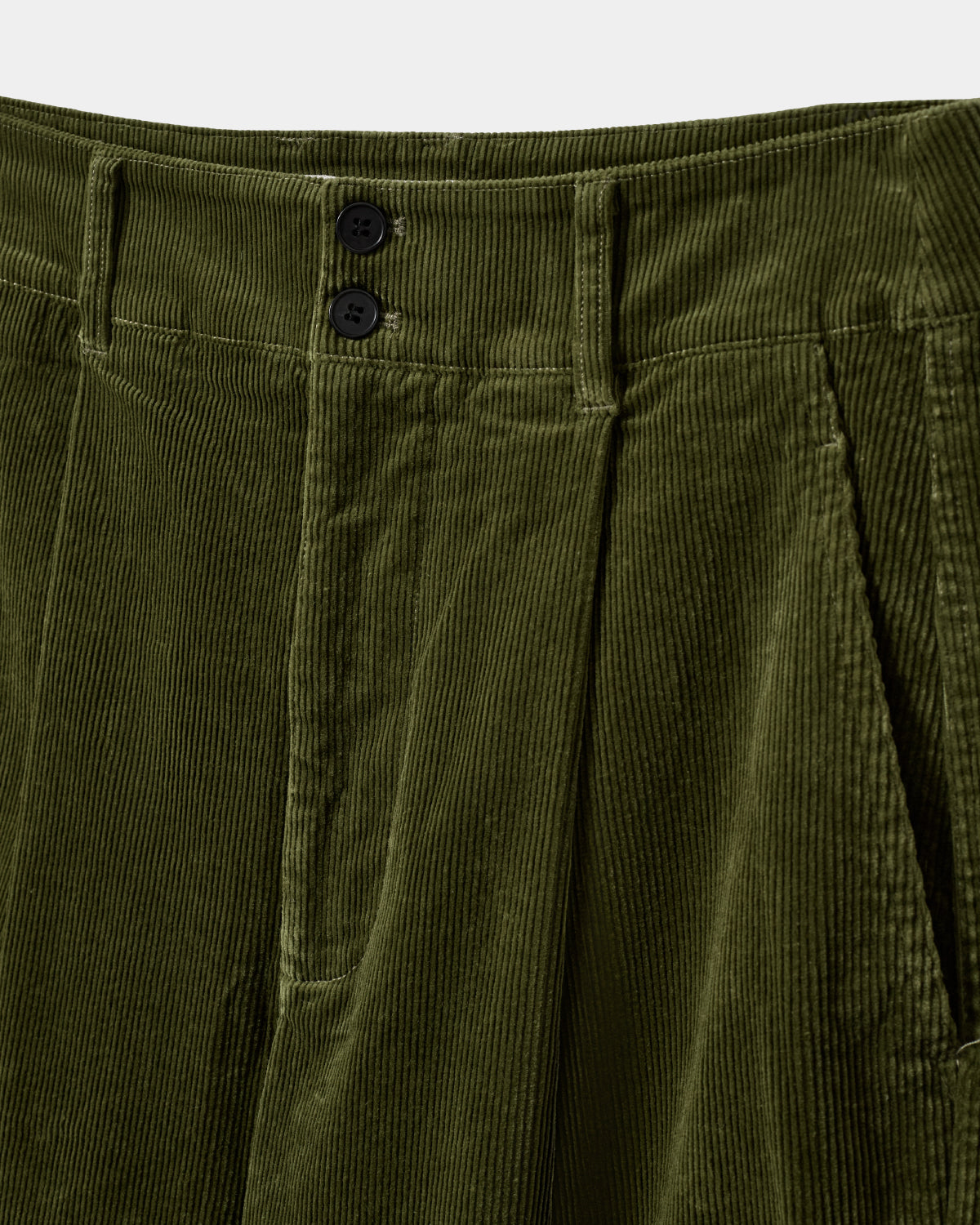 Sofie Schnoor WOMEN WORASW BAGGY FLØJLSBUKSER Buks 3030 Olive green