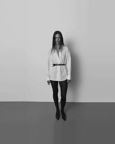 Sofie Schnoor WOMEN ICON 018 - GAVINASW OVERSIZE SKJORTE Skjorte 0101 Off white