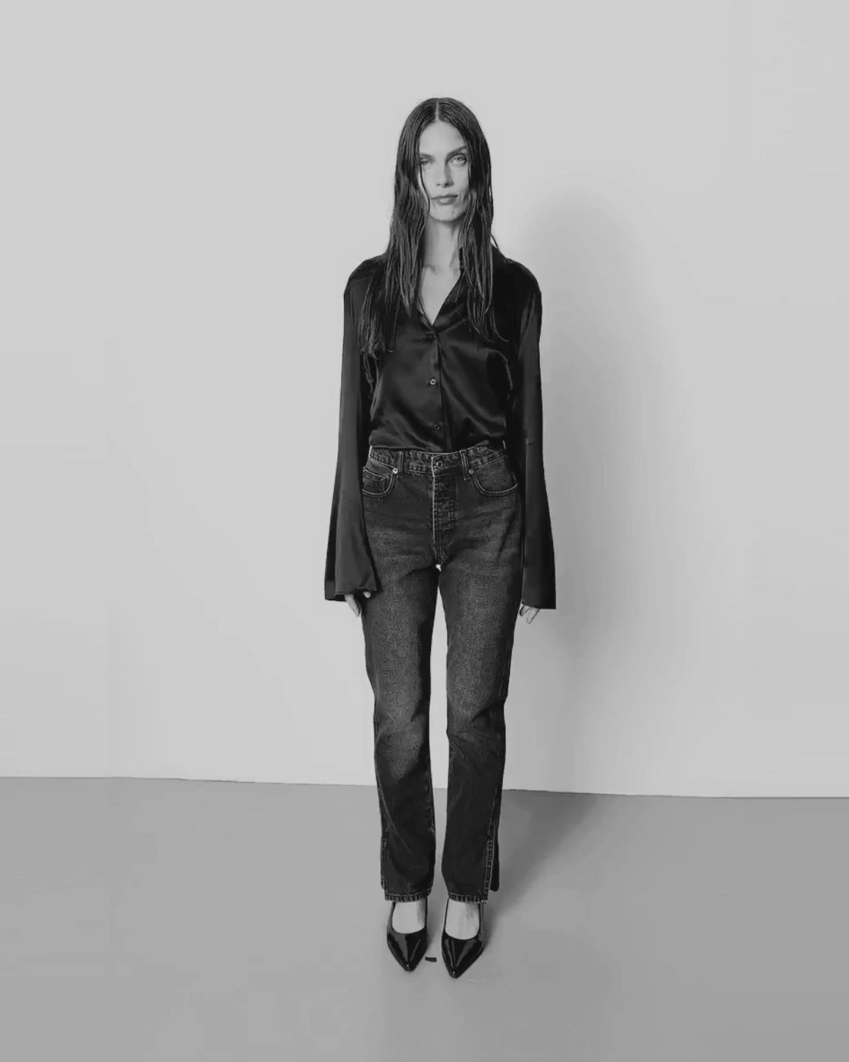 Sofie Schnoor WOMEN ICON 015 - TAMMYSW SILKESKJORTE Skjorte 1000 Black