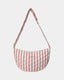 G241912-Bum bag-Off White/ Berry Striped