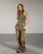 SNOS423-Trousers-Army green